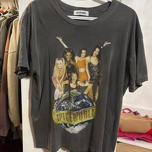 Daydreamer Gray Spice World Graphic Tee